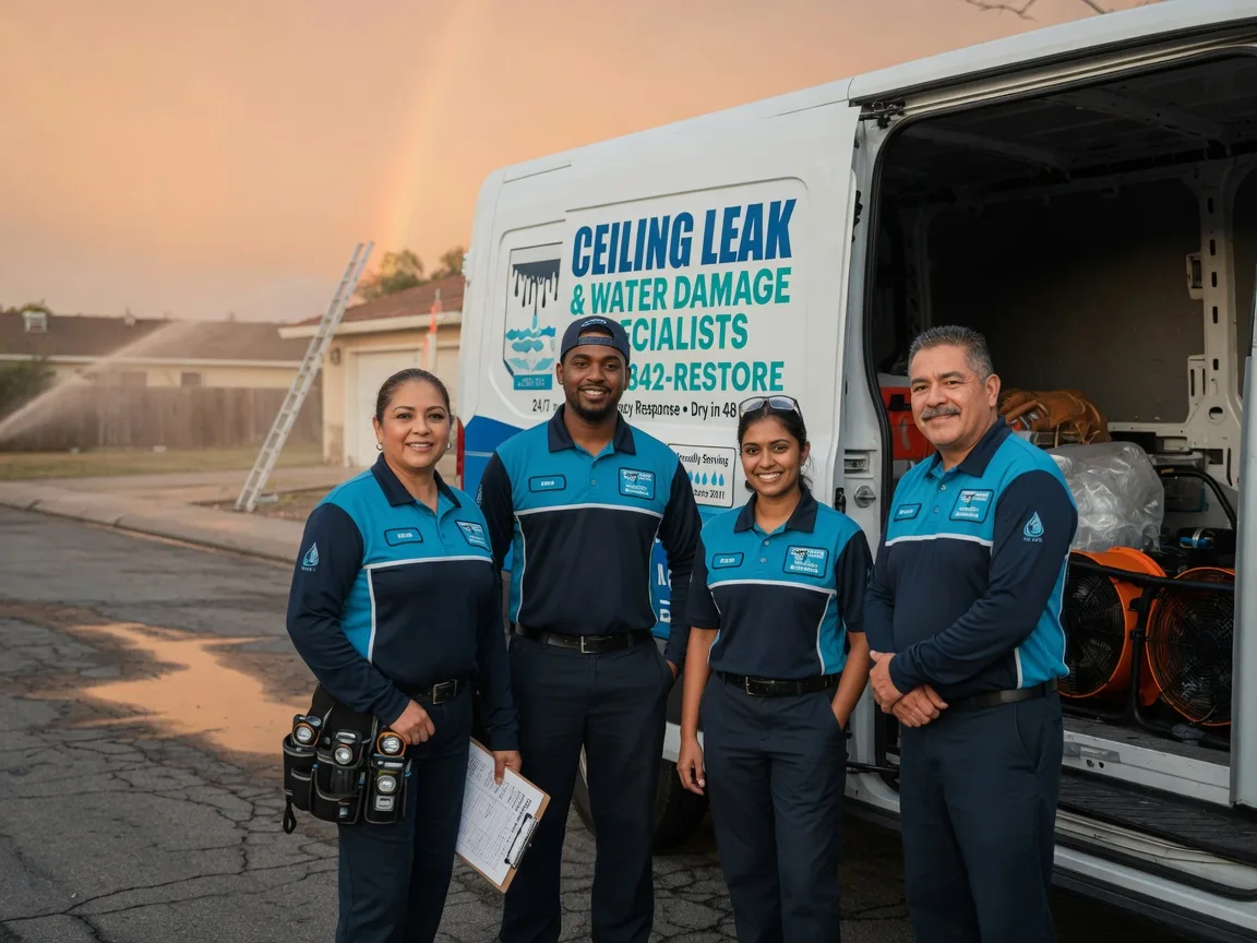 Ceiling Leak Cleanup company in Poplarville, MS